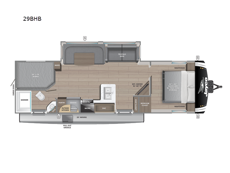 2026 Jayco Jay Feather 29BHB, $ 61,255