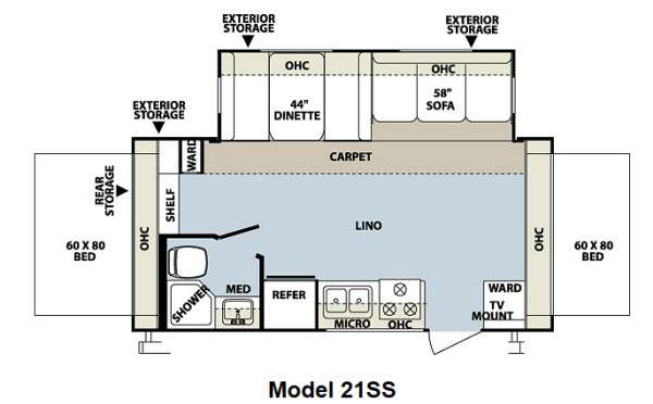 2013 Forest River Rockwood Roo 21SS, $ 0
