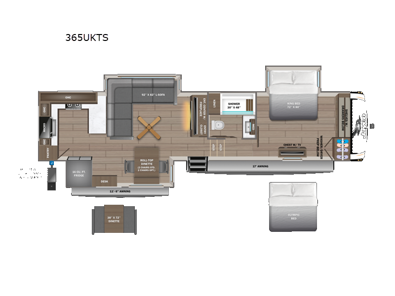 2026 Jayco Eagle 365UKTS, $ 104,530