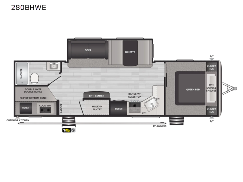 2022 Keystone Springdale (West) 280BHWE, $ 32,990