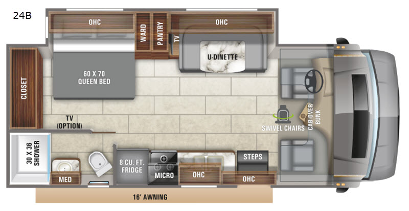 2020 Entegra Coach Odyssey 24B, $ 89,990