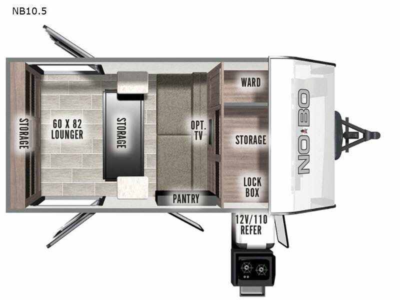 2021 Forest River No Boundaries NB10.5, $ 17,990