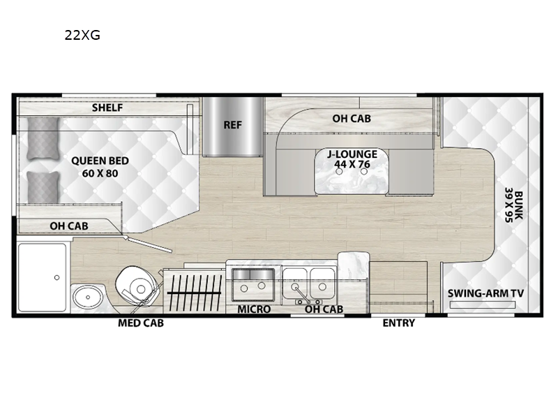 2026 Coachmen Cross Trail XL 22XG, $ 117,117