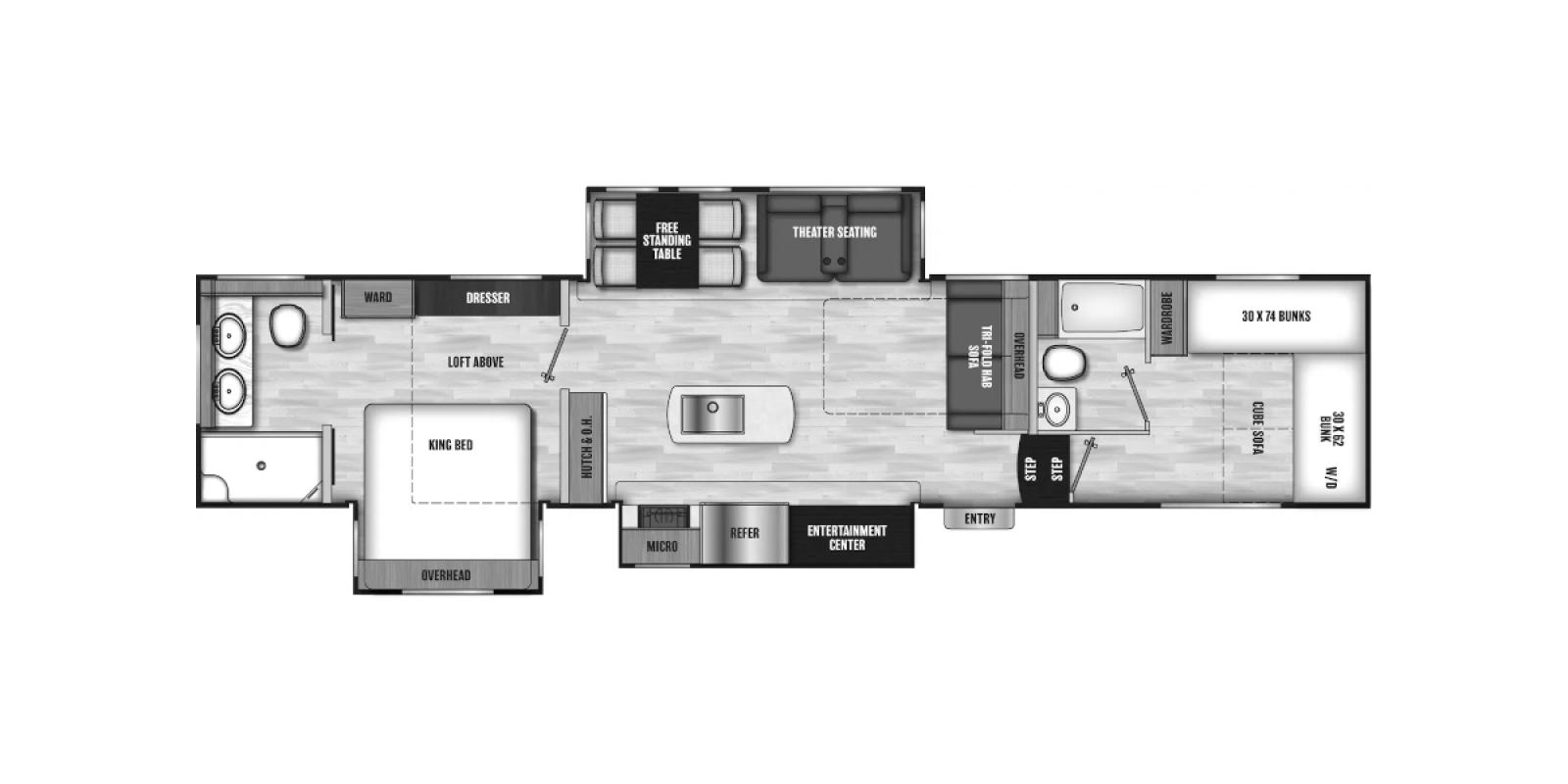 2024 Coachmen Chaparral 375BAF, $ 59,900