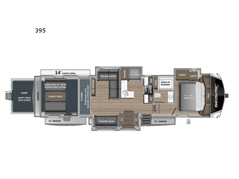 2026 Jayco Seismic 395, $ 140,161