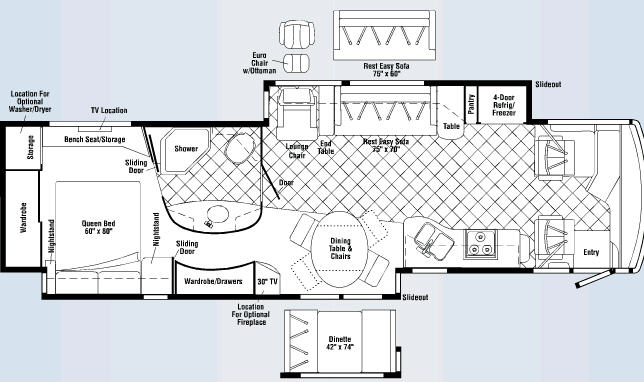 2008 Itasca Ellipse® 40TD, $ 109,990