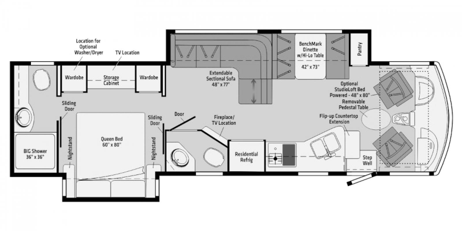2021 Winnebago Adventurer 35F, $ 99,899