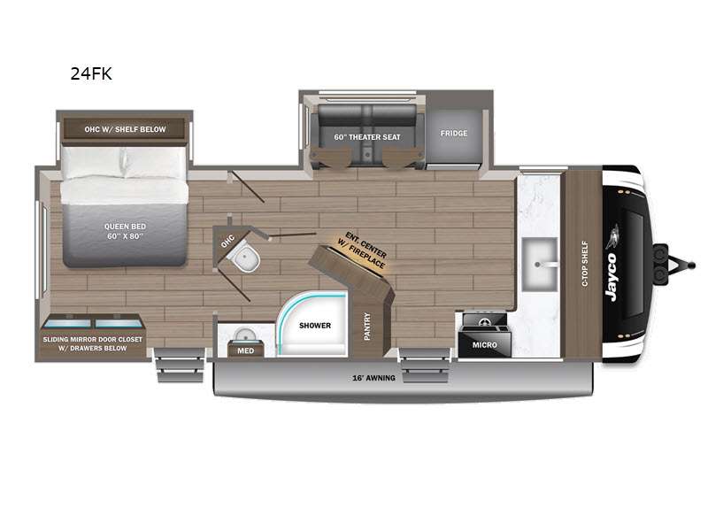 2026 Jayco Jay Feather 24FK, $ 57,481