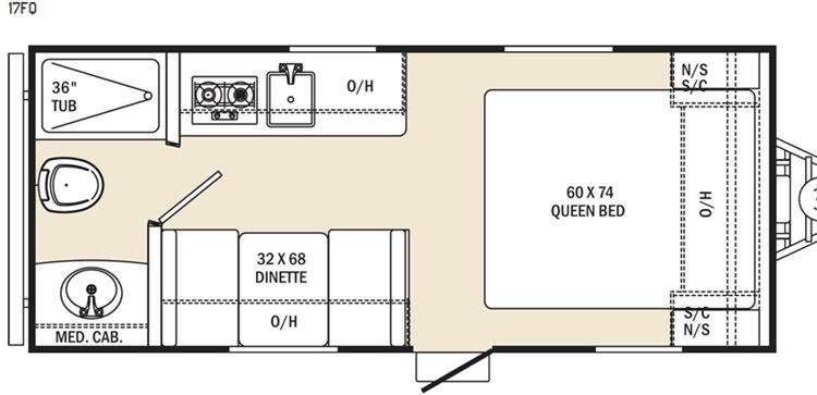 2016 Coachmen Clipper Ultra-Lite 17FQ, $ 16,490
