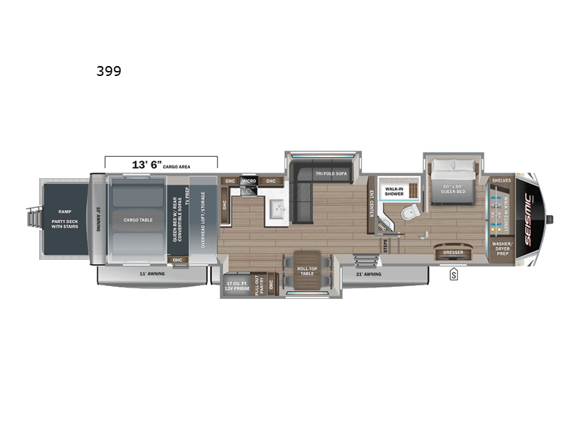 2026 Jayco Seismic 399, $ 140,004