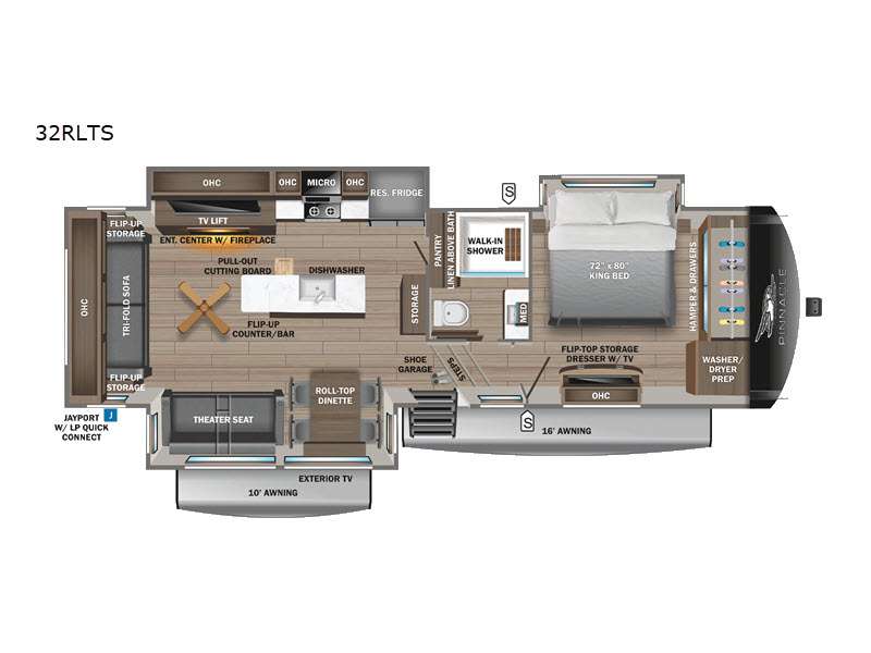 2026 Jayco Pinnacle 32RLTS, $ 149,179