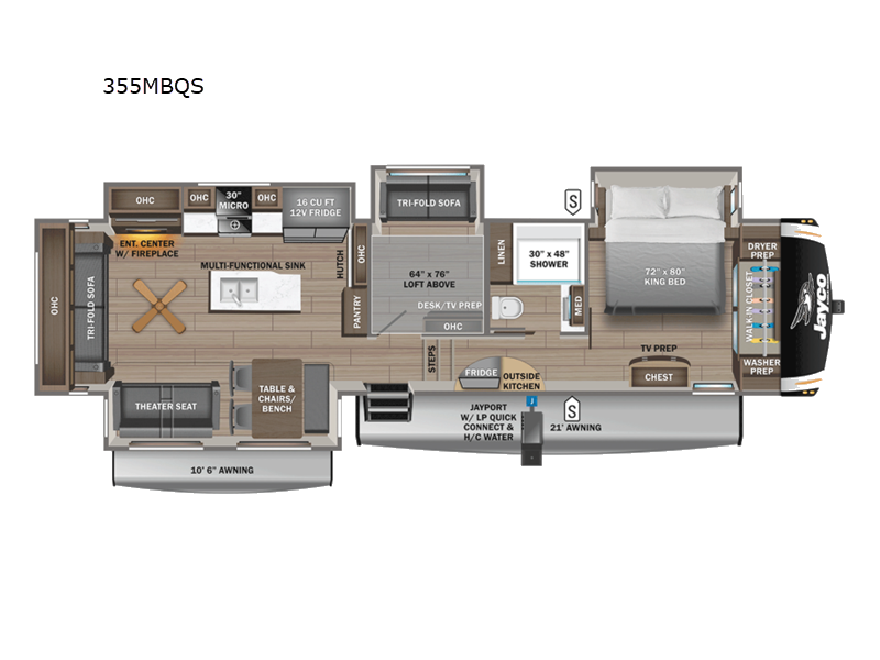 2025 Jayco Eagle 355MBQS, $ 111,806