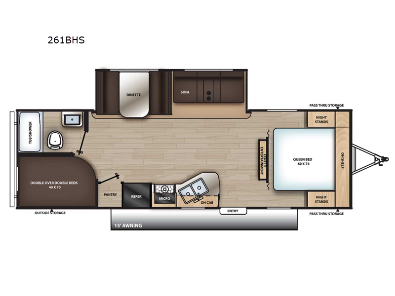 2023 Coachmen Catalina Summit Series 8 261BHS, $ 22,990