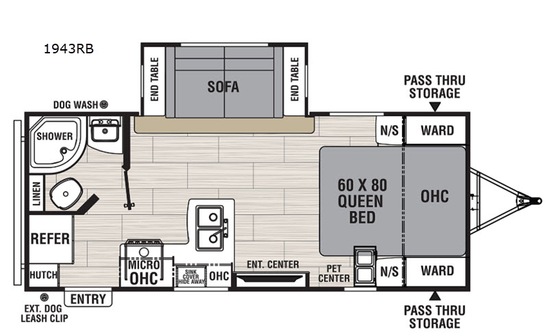 2019 Coachmen Spirit Ultra Lite 1943RB, $ 0