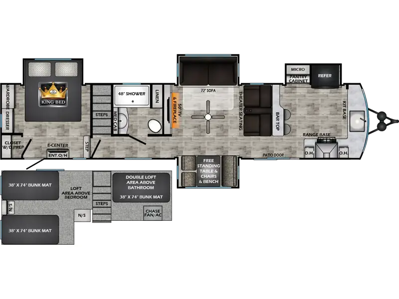 2025 Redwood Regency 3881FKL, $ 0