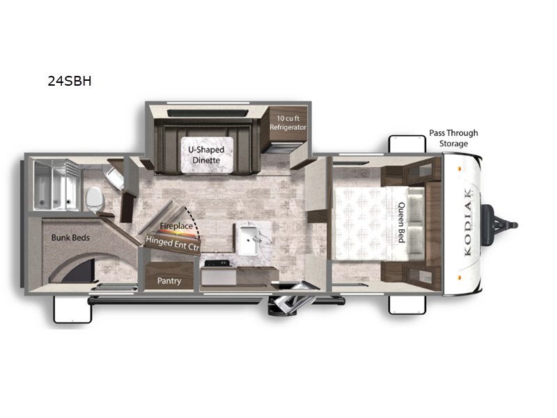 2022 Dutchmen Kodiak SE 24SBH, $ 0