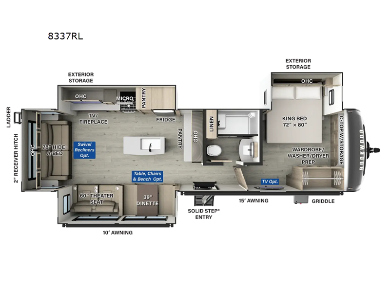 2025 Forest River Rockwood Signature Travel Traile, $ 67,410