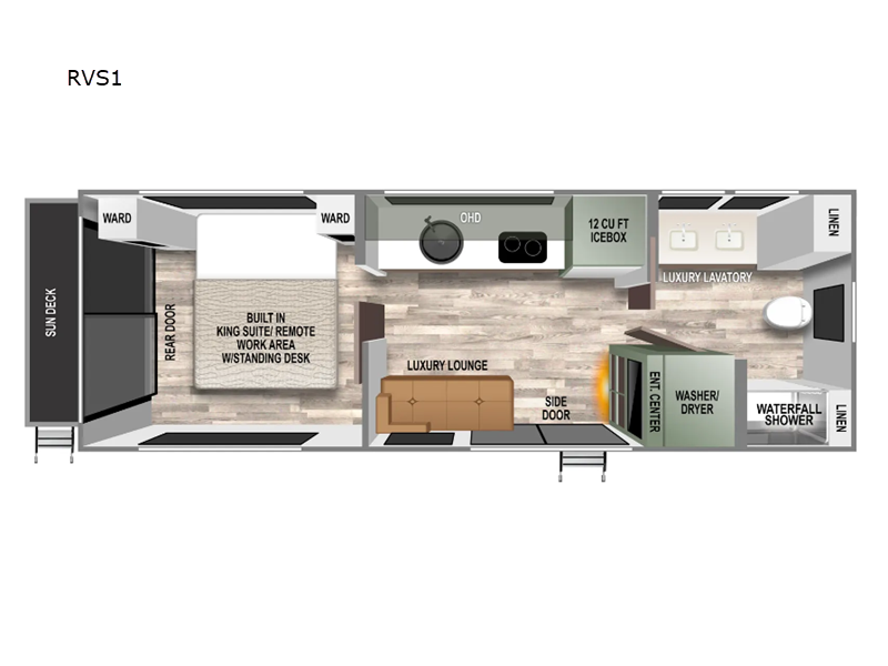 2024 Forest River No Boundaries RVS1, $ 63,202