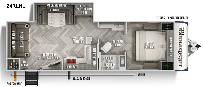 2020 Forest River Salem Hemisphere Hyper Lyte 24RL, $ 0