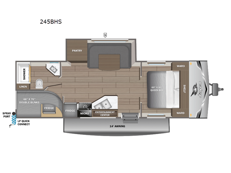 2026 Jayco Jay Flight SLX 245BHS, $ 37,643