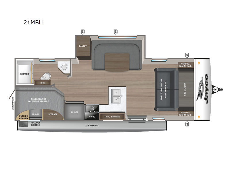 2025 Jayco Jay Feather 21MBH, $ 30,990