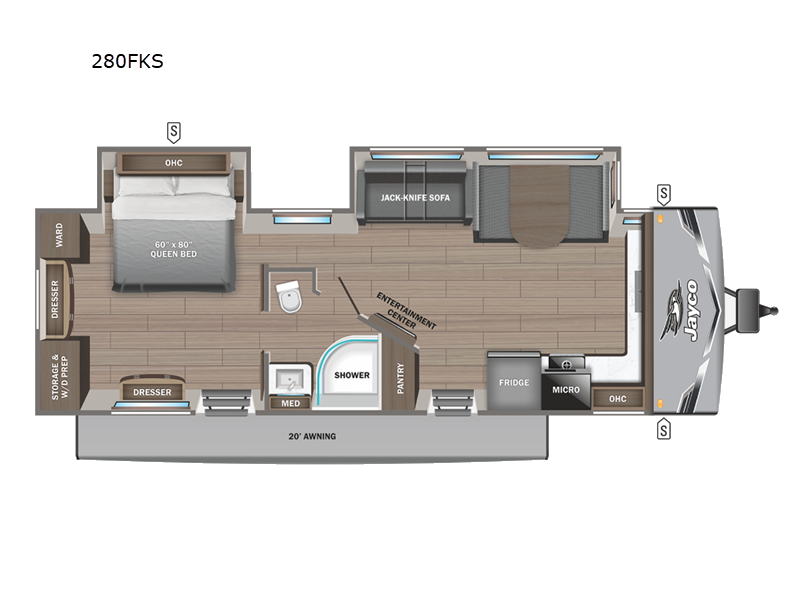 2025 Jayco Jay Flight 280FKS, $ 31,990