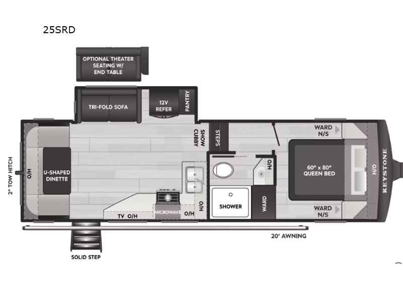 2026 Keystone Arcadia Select 25SRD, $ 35,990