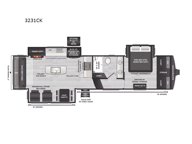 2026 Keystone Montana 3231CK, $ 121,444