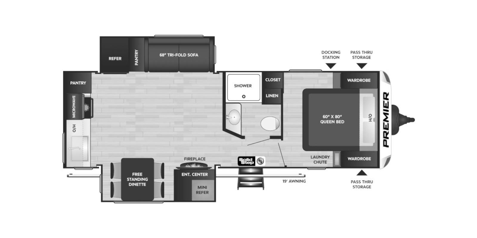 2022 Keystone Premier 25RKPR, $ 29,900