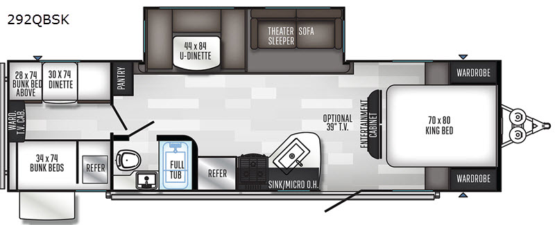 2020 Palomino SolAire Ultra Lite 292 QBSK, $ 0
