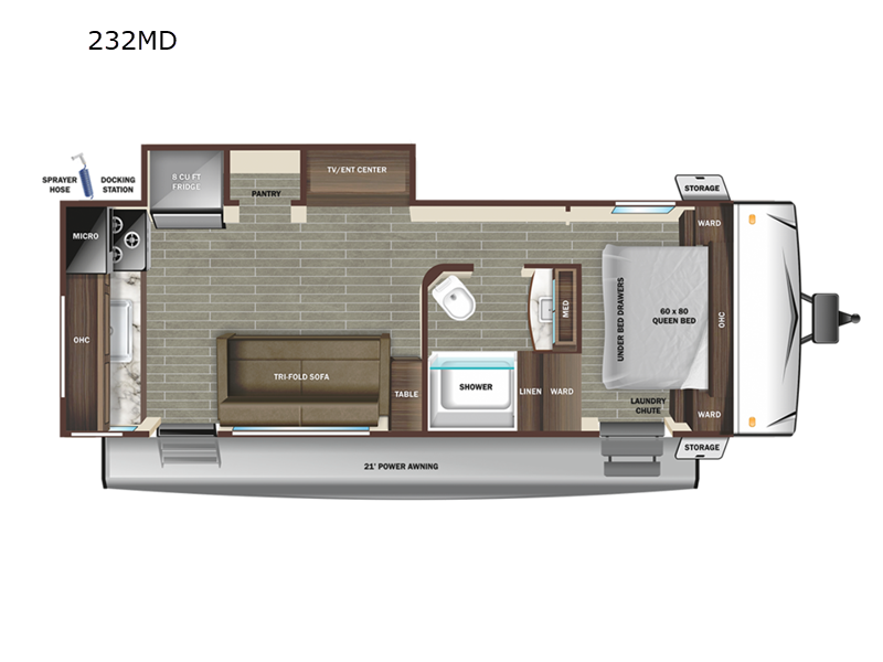 2022 Starcraft Super Lite 232MD, $ 22,990