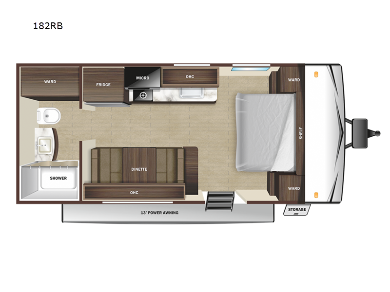 2025 Starcraft Autumn Ridge 182RB, $ 11,999