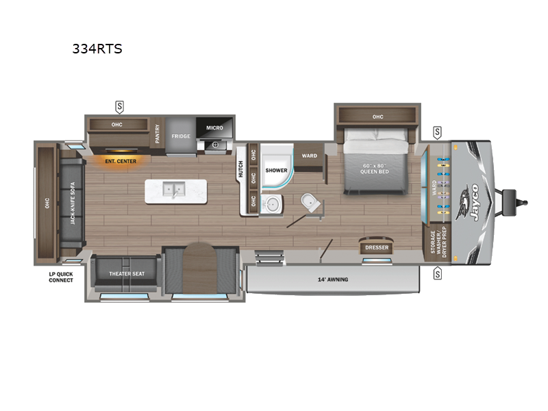2026 Jayco Jay Flight SLX 334RTS, $ 56,768
