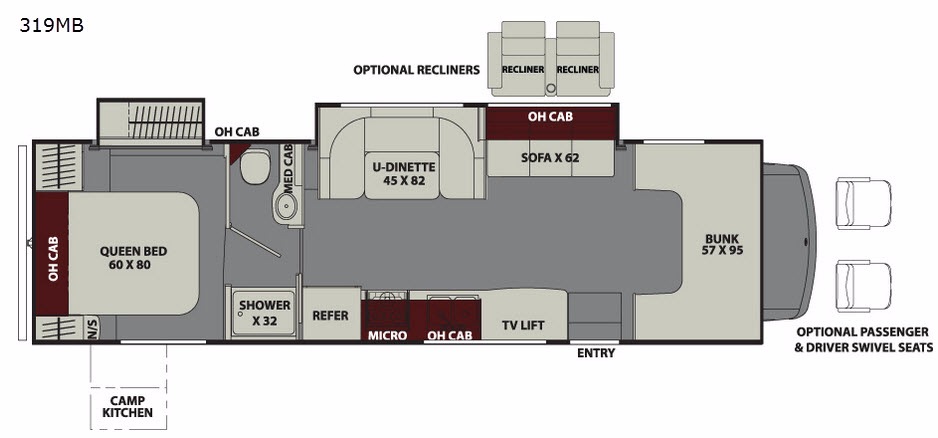 2018 Coachmen Leprechaun 319MB, $ 0