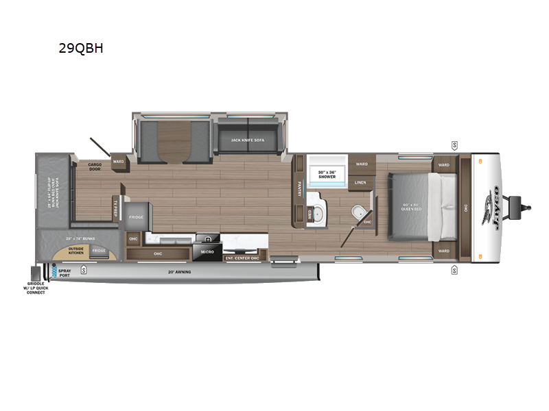 2024 Jayco Jay Feather 29QBH, $ 0