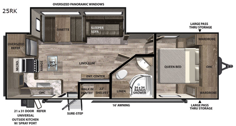 2020 Forest River Vibe 25RK, $ 0