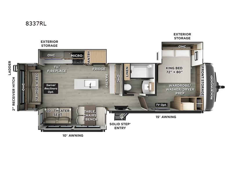 2026 Forest River Rockwood Signature Travel Traile, $ 76,826