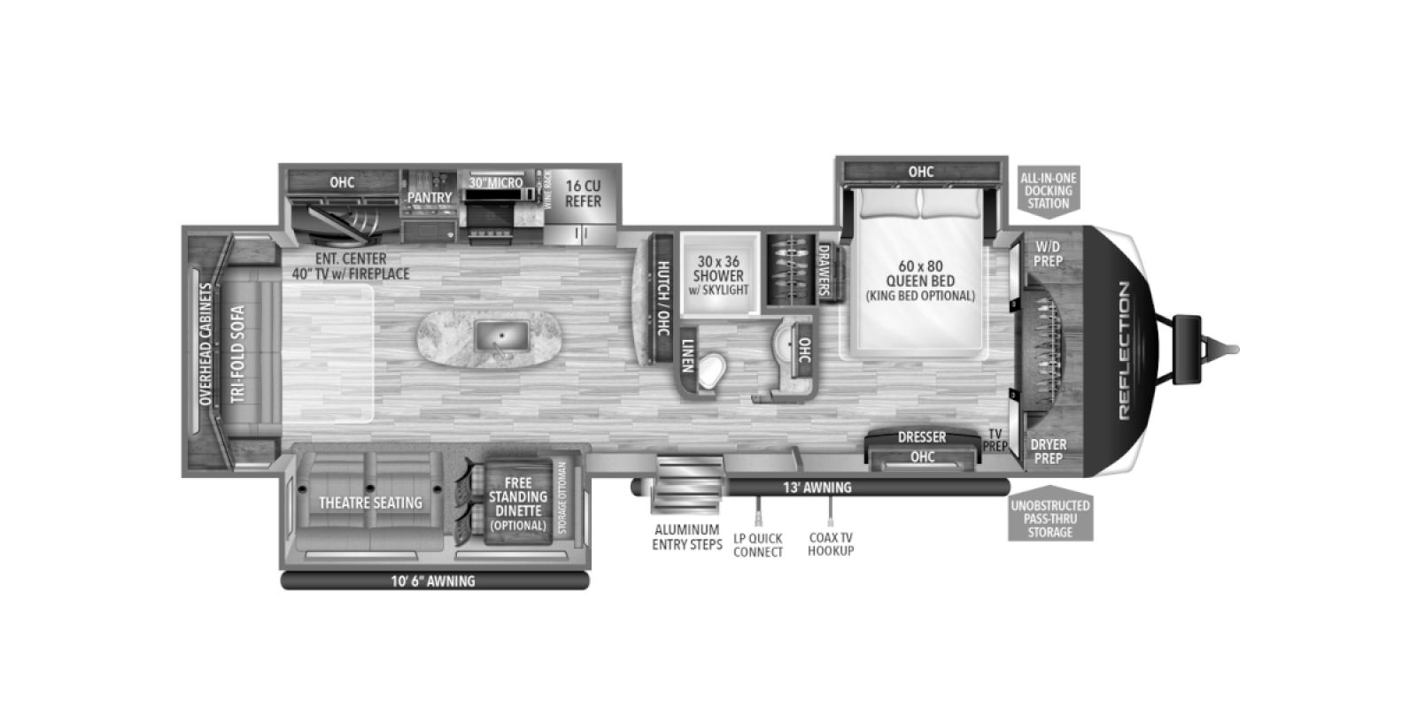 2023 Grand Design REFLECTION 315RLTS, $ 47,900