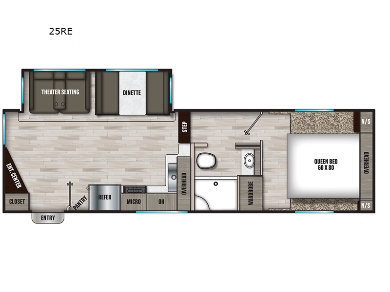 2023 Coachmen Chaparral Lite 25RE, $ 37,990