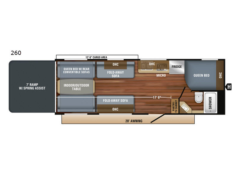 2018 Jayco Octane Super Lite 260, $ 0