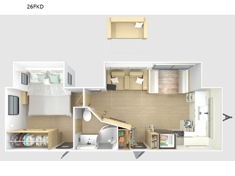 2026 Winnebago Thrive™ 26FKD, $ 51,398