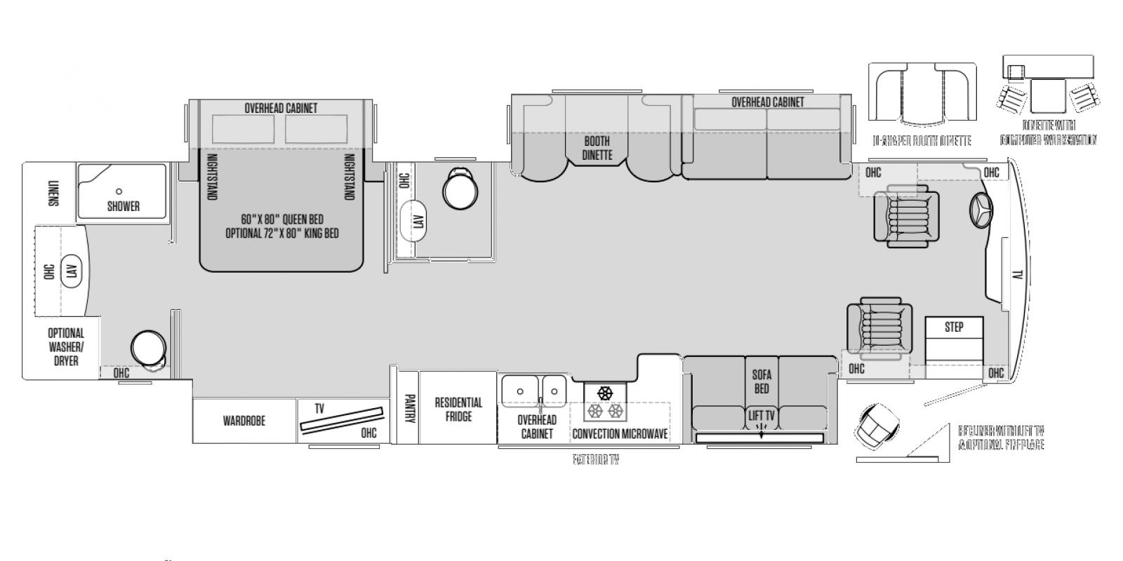 2019 Tiffin Motorhomes Allegro Red 37 BA, $ 167,500