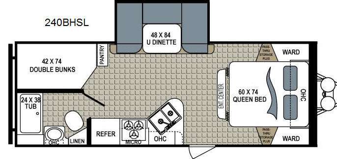 2014 Dutchmen Kodiak 240BHSL Ultimate, $ 0