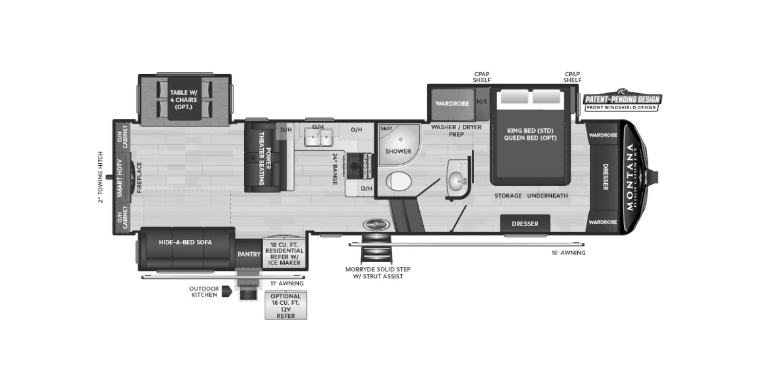 2024 Keystone Montana High Country 311RD, $ 59,999