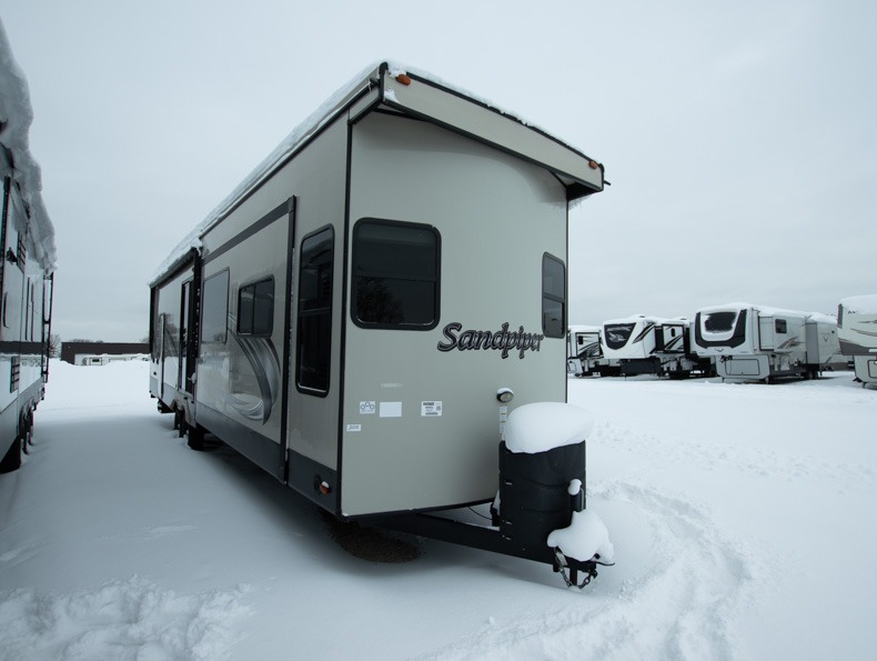 2020 Forest River Sandpiper Destination 399LOFT, $ 0