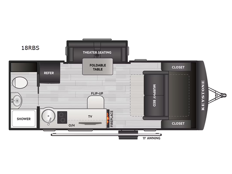 2026 Keystone Sprout 18RBS, $ 36,893