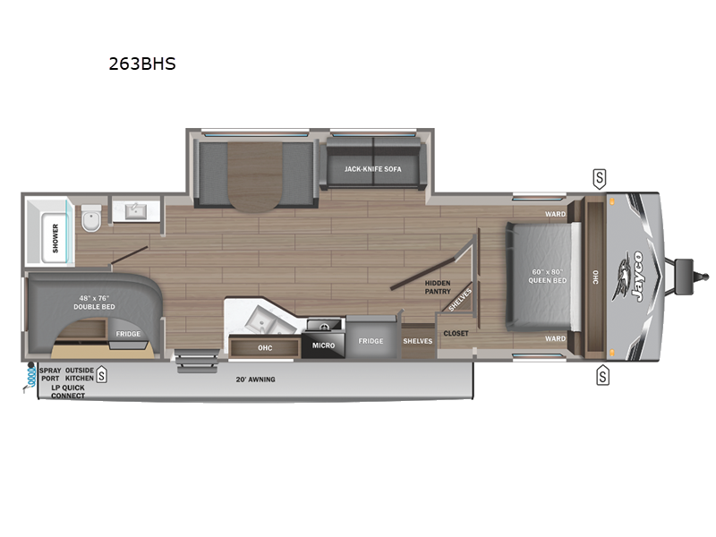 2026 Jayco Jay Flight SLX 263BHS, $ 42,136