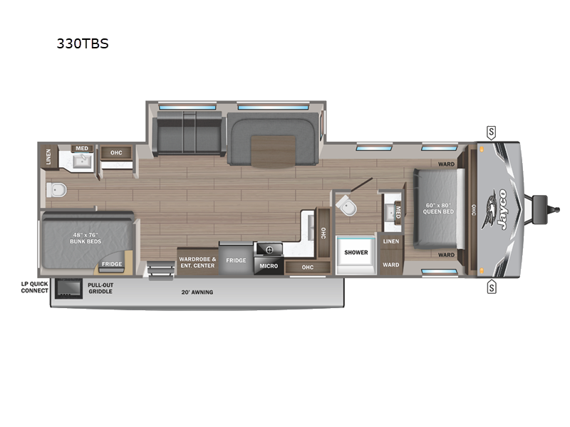 2025 Jayco Jay Flight 330TBS, $ 25,999