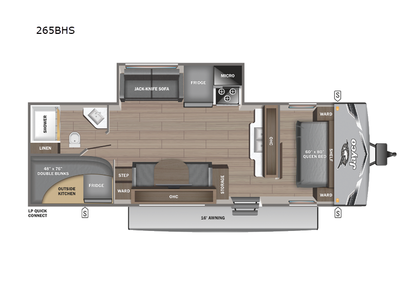 2025 Jayco Jay Flight SLX 265BHS, $ 38,543