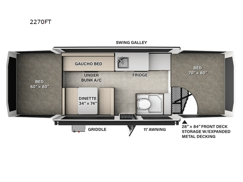 2026 Forest River Rockwood Freedom 2270FT, $ 21,902